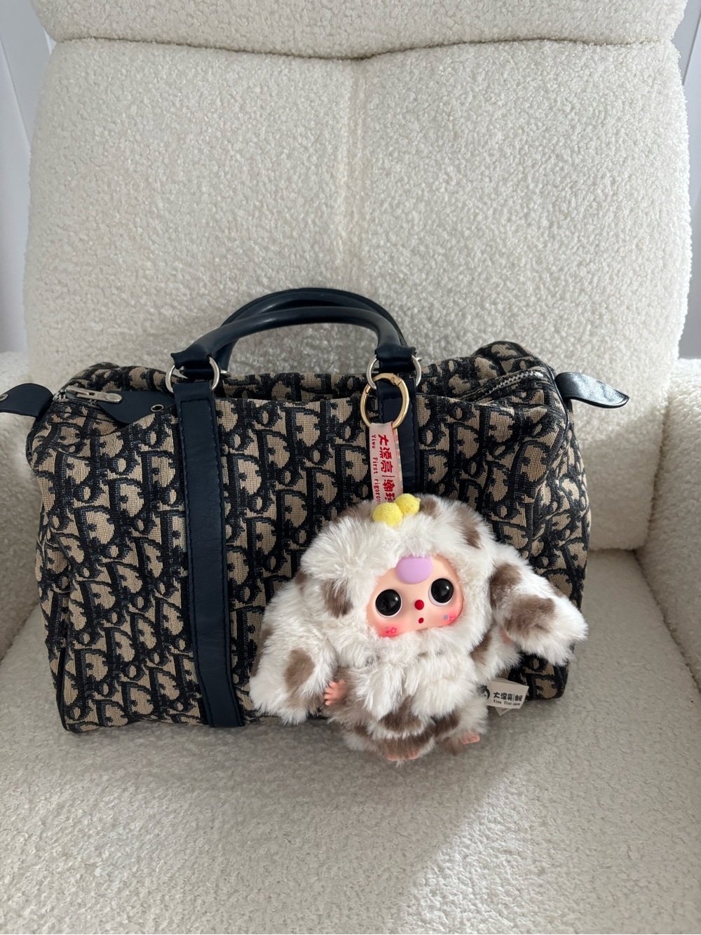 Vintage Dior Boston Speedy Bag